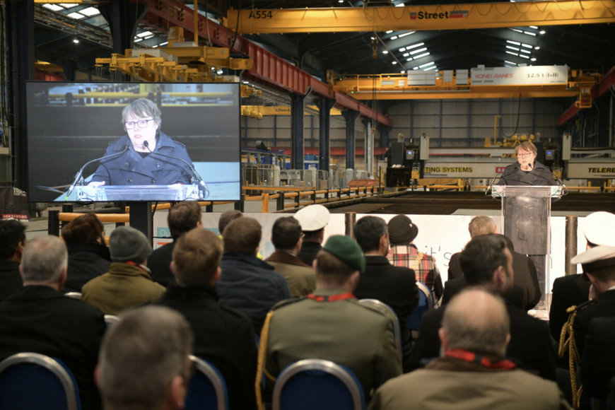 CONSTRUCTION BEGINS ON ROYAL NAVY’S FIFTH TYPE 26 FRIGATE – HMS SHEFFIELD
